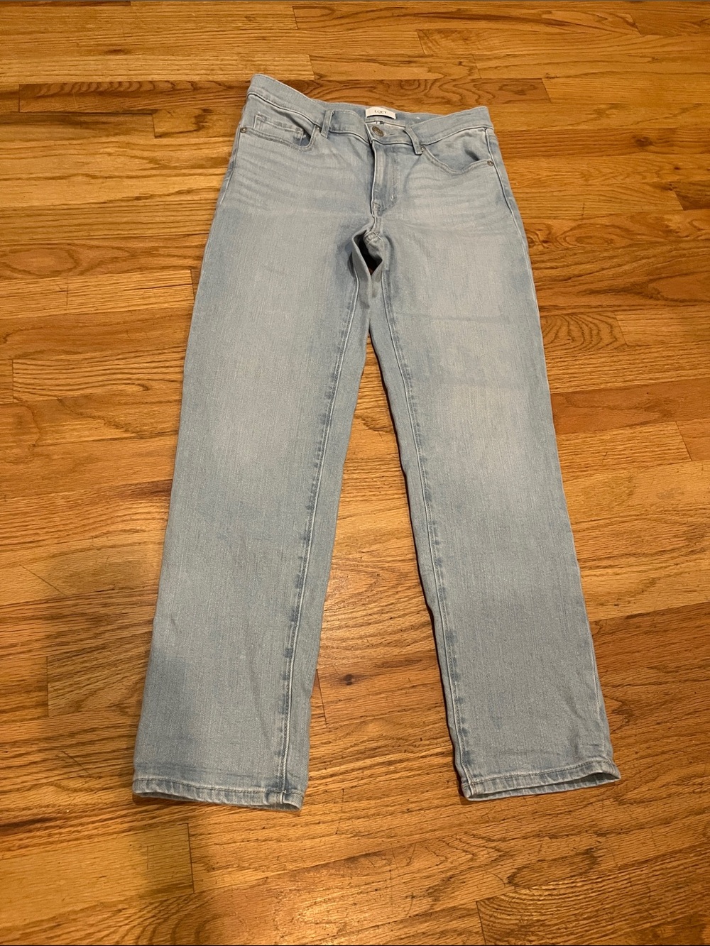 LOFT Pale Blue Straight Leg Jeans